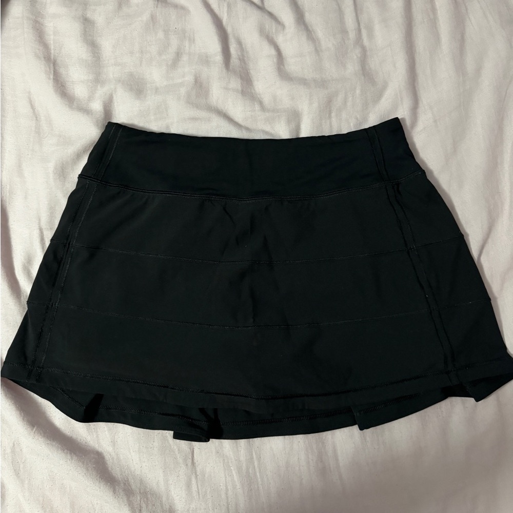 Lululemon Pace Rival Mid-Rise Skirt Black Size 4